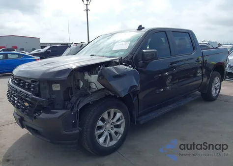 2022 Chevrolet Silverado 1500 Ltd 2Wd Short Bed Custom from USA, damaged, VIN 1GCPWBEK2NZ114264